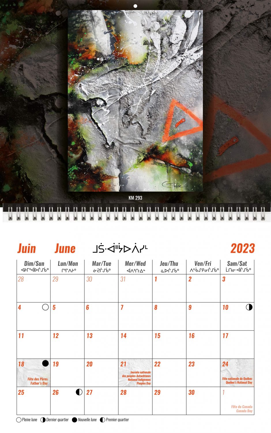 Calendrier 2023 Juin Web