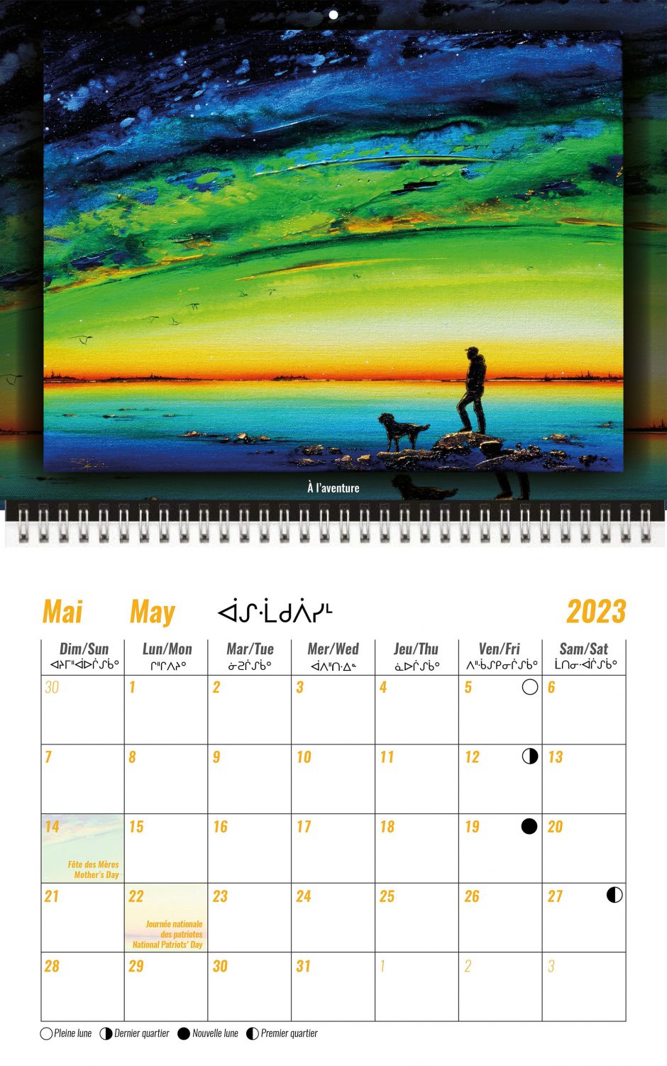 Calendrier 2023 Mai Web